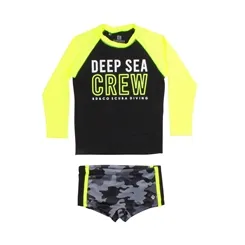 KIT BEACHWEAR CREW BLUSA UV C/ SUNGA - BANANA DANGER 46443