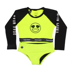 KIT CROPPED EMOJI NEON - POAH NOAH 46919