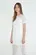 VESTIDO T-DRESS MIDI DE TULE BRILHO FENDA LATERAL - DIMY VES82766