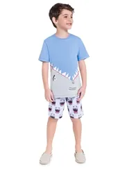 PIJAMA CURTO TUBARÃO