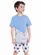 PIJAMA CURTO TUBARÃO