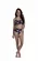 BIQUINI TEEN CROP VANES CROP ESTAMPA CRISTAIS - SIRI 36115
