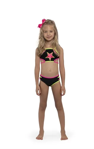 BIQUINI KIDS CROP JULIA ESTAMPA STAR - SIRI 36954