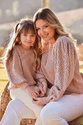 BLUSA TRICOT LAURA - MINI LADY 02917