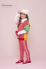LEGGING TRICOT CORAÇÕES PITUCHINHUS 24226