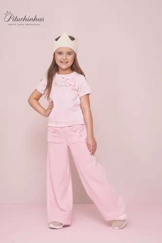 CALÇA WIDE LED TWEED PITUCHINHUS 23668