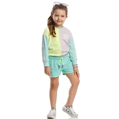 CONJUNTO BLUSA MANGA LONGA COM SHORT POAH NOAH 47601