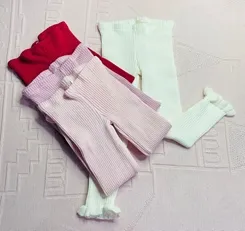LEGGING TRICOT COM BABADO ANA MINI LADY 02505