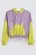 BLUSA CORTA VENTO BOLSO E CAPUZ VERDE/LILAS PERFUMARIA 24366