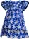 VESTIDO MANGUINHA TRANSPASSADA BARRADO ABELHINHAS E MARGARIDAS PRECOCE MVT3280