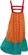 VESTIDO LONGO MONOGRAMA ROSA/LARANJA/VERDE PRECOCE  LVT3344