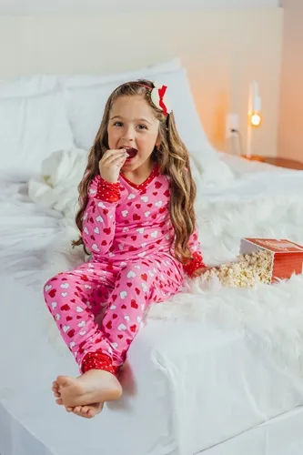 PIJAMA MANGA LONGA CONFORT CORAÇÃO PUPPY MOMMY PJ2210-4