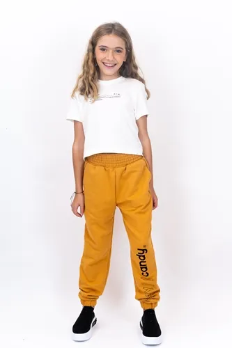 CONJUNTO CALÇA MOLETOM C/ T-SHIRT CROPPED DIMY - CON82992