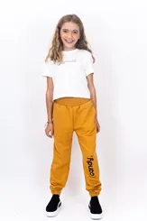 CONJUNTO CALÇA MOLETOM C/ T-SHIRT CROPPED DIMY - CON82992