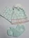CONJ. TOUCA/CACHECOL ESTAMPA CORAÇÃO MELISSA MINI LADY 02597