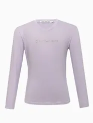 BLUSA MANGA LONGA C/ APLICAÇÃO COURINO CALVIN KLEIN BL578