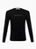 BLUSA MANGA LONGA C/ APLICAÇÃO COURINO CALVIN KLEIN BL578
