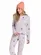 PIJAMA BLUSA MANGA LONGA C/CALÇA DET. ESTRELA VEGGI 20130012