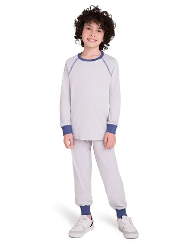 PIJAMA BLUSA MANGA LONGA C/CALÇA VEGGI 20130011
