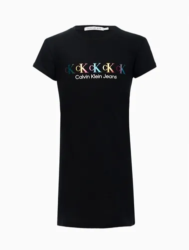 VESTIDO MALHA MEIA REAT FOIL CALVIN KLEIN VM284