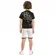CONJUNTO CAMISETA COM SHORT MOLETINHO MESCLA BANANA DANGER 47263