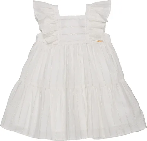 VESTIDO BRANCO LISTRADO