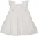 VESTIDO BRANCO LISTRADO