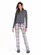 PIJAMA BLUSA MANGA COMPRIDA COM CALÇA XADREZ VEGGI 20130044
