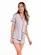 PIJAMA BLUSA COM SHORT ESTAMPA POA VEGGI 20120018