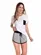 PIJAMA BLUSA DETALHE BOLSO COM SHORT MESCLA VEGGI 20120031