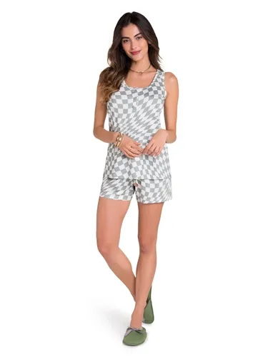 PIJAMA REGATA COM SHORT VEGGI 20120047