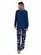 PIJAMA BLUSA ALGODÃO MANGA LONGA COM CALÇA ESTAMPA POA VEGGI 20130007