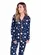 PIJAMA BLUSA MANGA COMPRIDA COM CALÇA ESTAMPA POA VEGGI 20130006