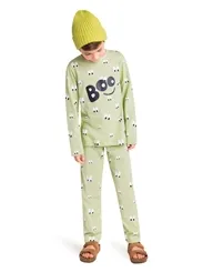 PIJAMA BLUSA MANGA LONGA COM CALÇA ESTAMPA OLHOS DIVERTIDOS VEGGI 20130017
