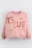 BLUSA MOLETOM CUTE TIME BORDADO URSO CROCHÊ PITUCHINHUS 24069