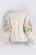 BLUSA MOLETOM FLORES BORDADOS PITUCHINHUS 24052