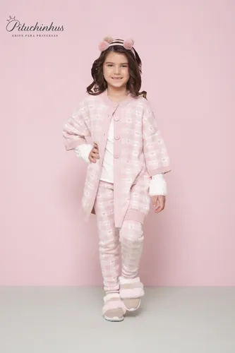 BLUSA COTTON CORAÇÃO PELO E PEROLAS PITUCHINHUS 24088