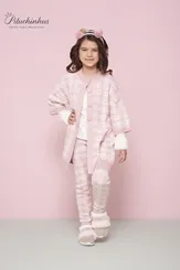 BLUSA COTTON CORAÇÃO PELO E PEROLAS PITUCHINHUS 24088