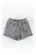 SHORT ALGODÃO XADREZ E CINTO