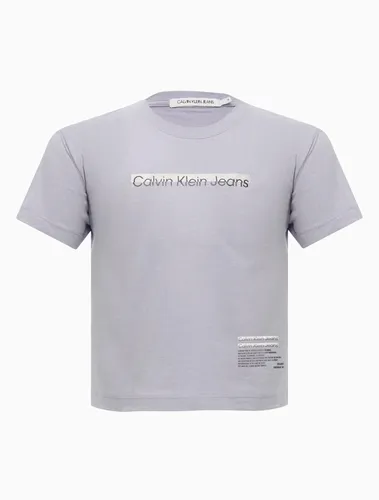 TSHIRT MEIA REAT SILK E FOIL CALVIN KLEIN BC032