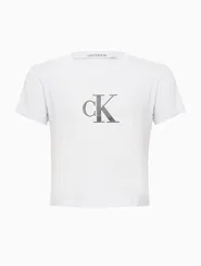 TSHIRT MEIA LOGO TERMO COURINO CALVIN KLEIN BC080