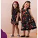 VESTIDO COM FRUFRU ESTAMPA BOSQUE ENCANTADO PRECOCE MVT3291