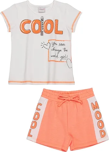 CONJUNTO BLUSA E SHORT NEON