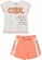 CONJUNTO BLUSA E SHORT NEON