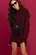 VESTIDO OVER TRICOT COM CAPUZ DIMY VET82814