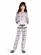 PIJAMA BLUSA MANGA LONGA COM CALÇA DETALHE OVELHINHA VEGGI 20130045