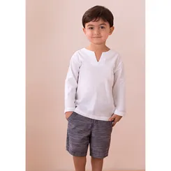 CONJUNTO BATA BIARRITZ COM BERMUDA PRECOCE MCO3374