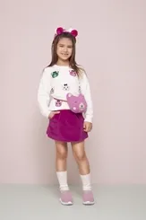 BLUSA TRICOT ROSTOS URSOS COLOR PITUCHINHUS 23604