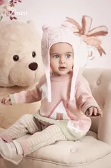 CONJUNTO TRICOT BLUSA CASINHA COM LEGGING PMINI 24504