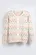 CASAQUETO TRICOT ESTAMPA CORAÇÕES PITUCHINHUS 24044